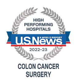 high performing colon cancer surgery