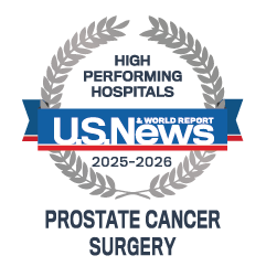 high performing prostate cancer surgery
