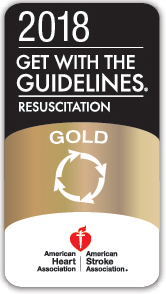 Get With The Guidelines®-Resuscitation Gold Award badge