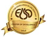 Gold level ELSO award logo badge