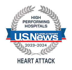 US News & World Report High Performing Hospitals - Heart Attack, 2023–2024
