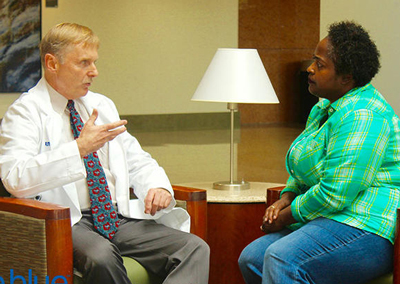 Dr. Philip Kern talks with Angelique Bell