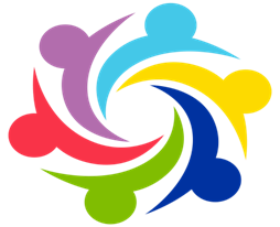 Employee engagement pinwheel logo