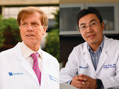 Drs. Mark Evers and Peng Wang