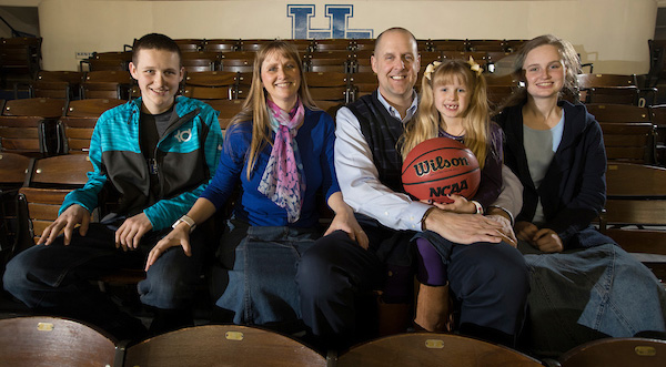 Former UK basketball player Todd Svoboda credits his wife and three kids for helping him beat his cancer diagnosis.