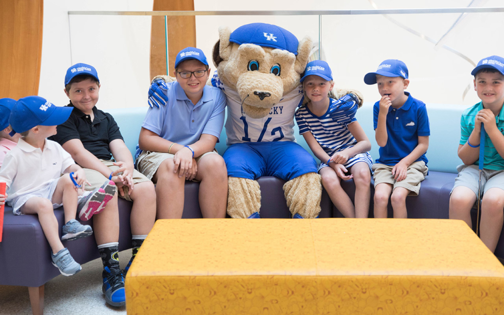 Mascot Scratch with patients