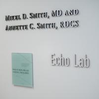 Echo lab signage