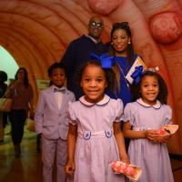 Tours of the inflatable colon at the finale event at First Baptist Church Bracktown were a big hit!
